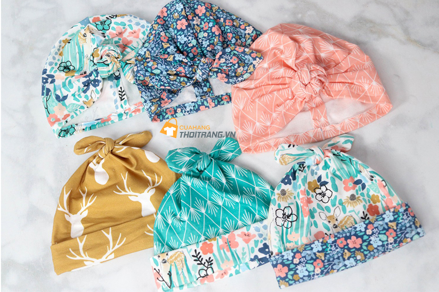 Hướng dẫn cách may mũ thắt nút kiểu turban hiện đại