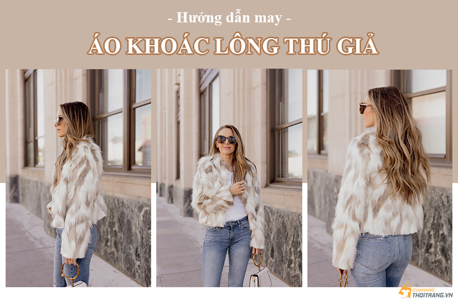 Làm thế nào để may một chiếc áo khoác lông thú giả