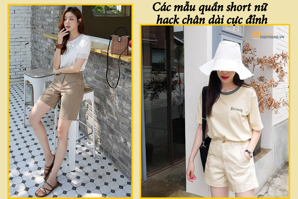 Điểm danh 5 mẫu quần short nữ 