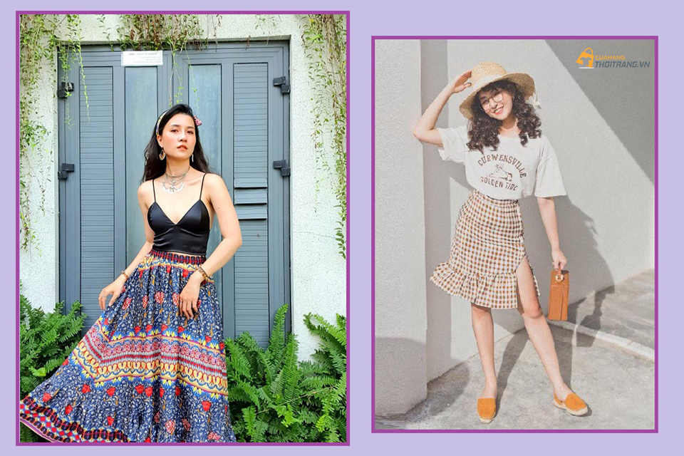 Top 3 họa tiết chân váy hoa hot nhất mùa hè 2020