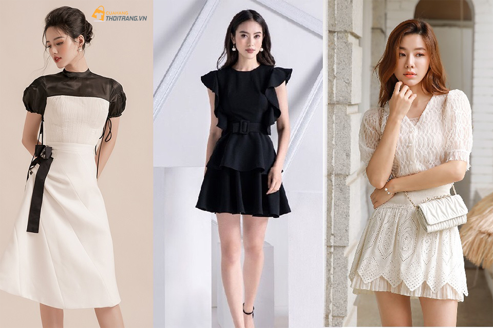Mặc đẹp mỗi ngày với trang phục tông màu đen trắng