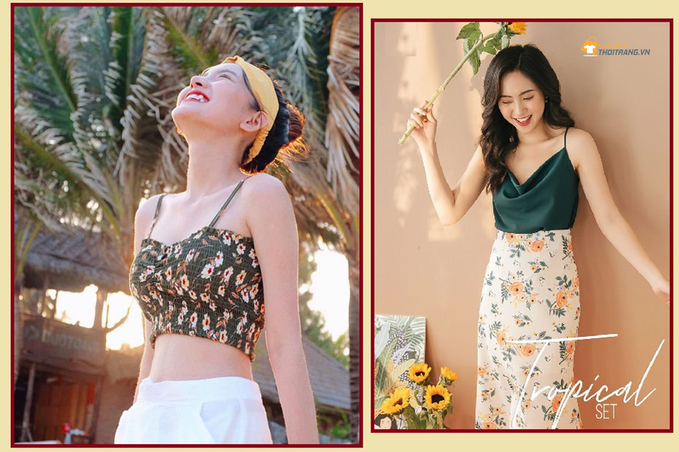 5 mẫu ÁO HAI DÂY cứ diện vào là “xinh hết nấc” cho nàng