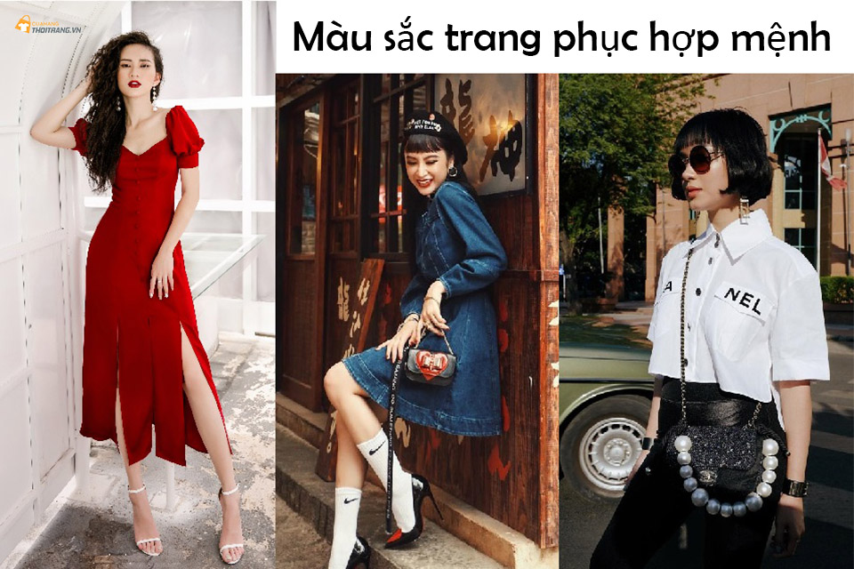 Cách chọn màu sắc trang phục hợp mệnh mang lại may mắn