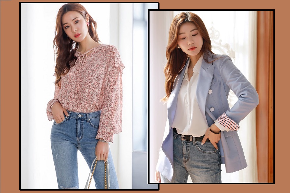 Phối đồ công sở theo phong cách Hàn Quốc đẹp cuốn hút