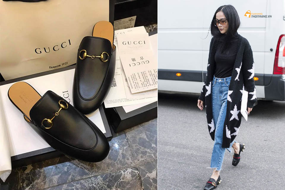 Cách phối đồ với dép sục Gucci cho nam và nữ đẹp tuyệt đỉnh