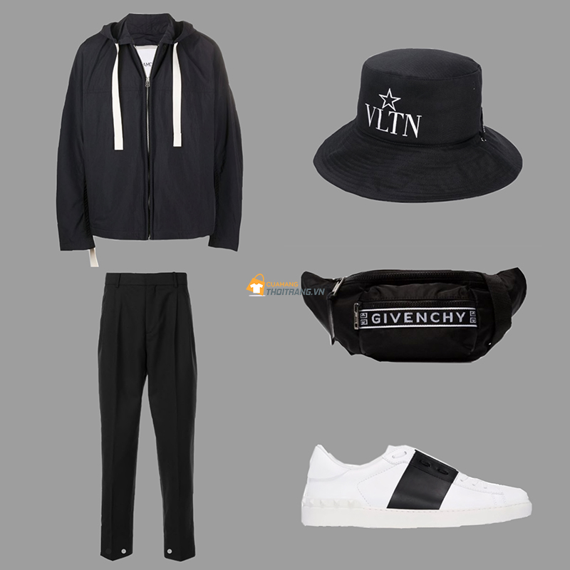 Những item phối đồ All black chuẩn bài cho nam