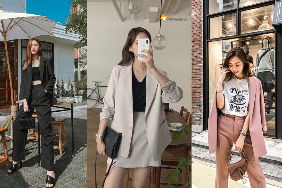 Tuyệt chiêu mặc áo Blazer giúp nàng trẻ ra vài tuổi