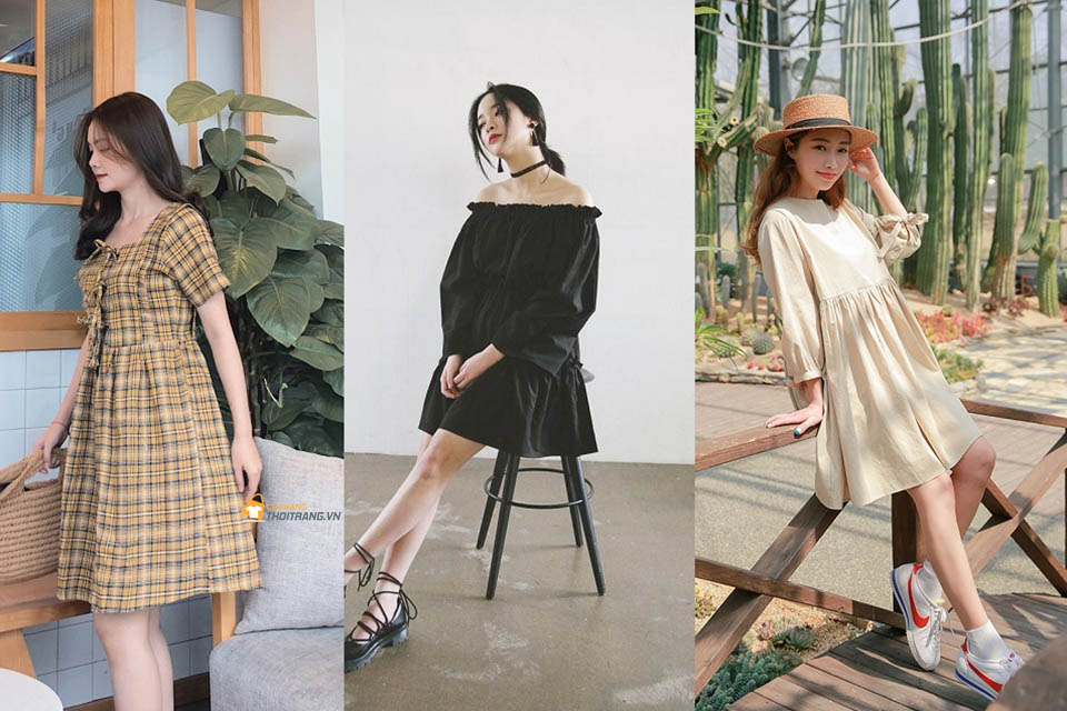 Mẫu váy Baby doll che mọi khuyết điểm vòng 2 cho nàng