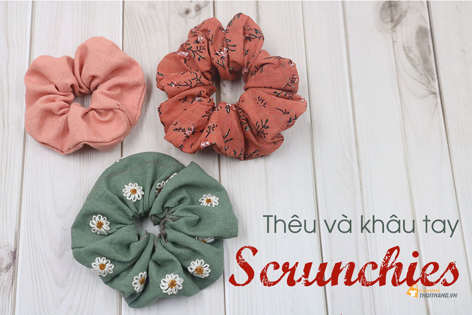 Cách làm dây buộc tóc Scrunchie đơn giản chỉ trong 5 phút