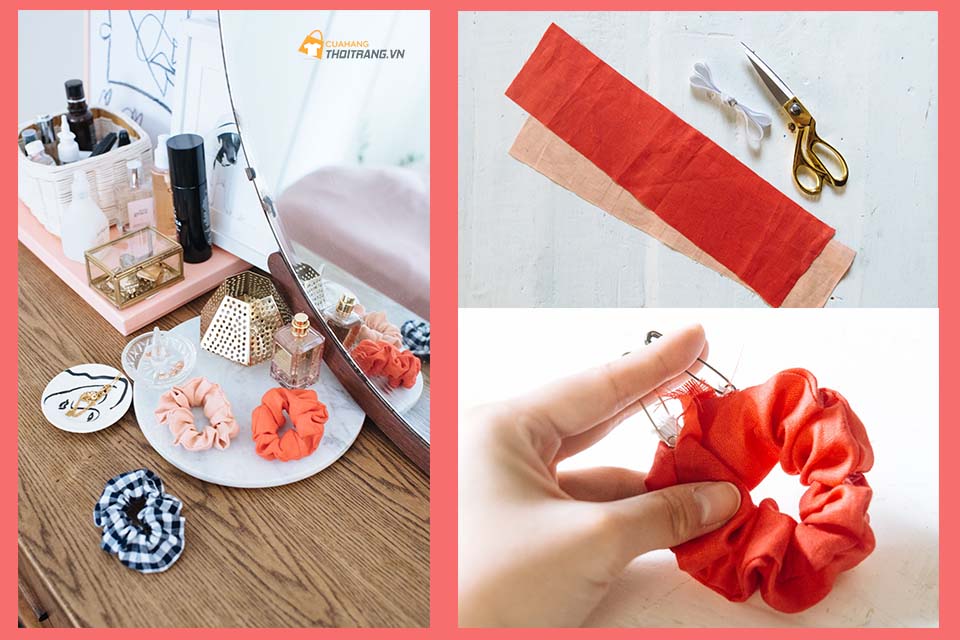 Làm thế nào để làm dây buộc tóc Scrunchies nhanh nhất