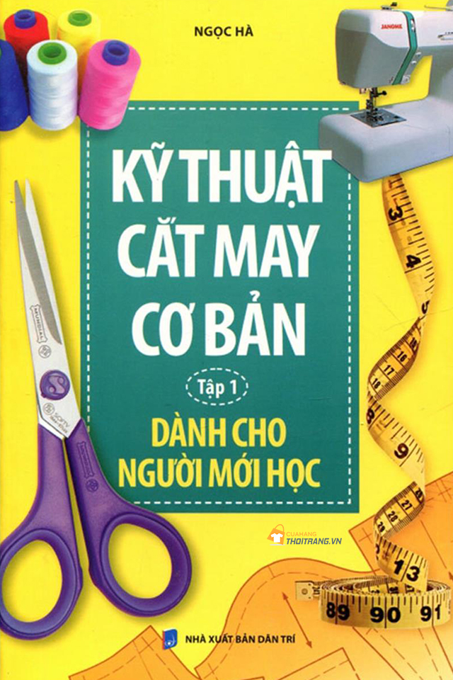 10 sách dạy cắt may giúp bạn làm chủ đường may dễ dàng